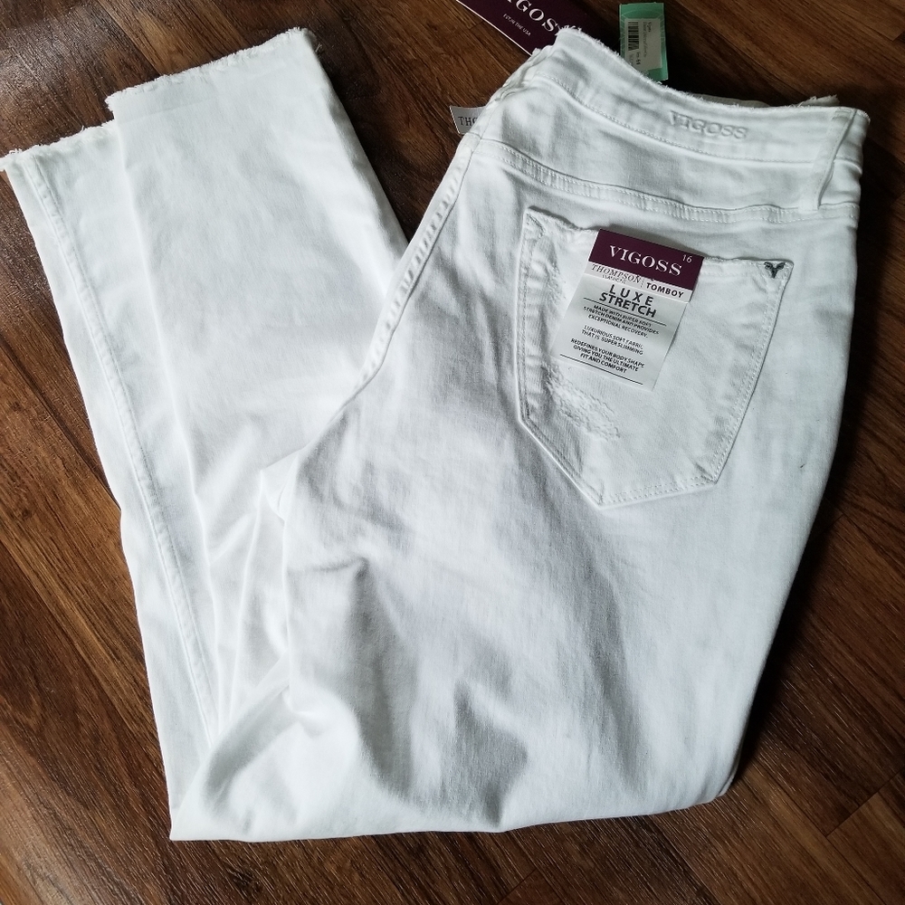 Vgoss White Skinny Jean 16w